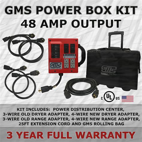 gms distribution power box|220v power distribution box.